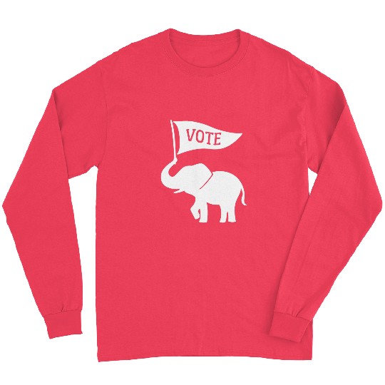 Elephant Pet Republican Party Elephant Long Sleeves