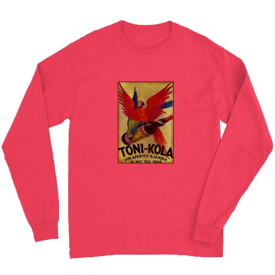 Wines Fun Aperitif vintages Scarlet Macaw Long Sleeves