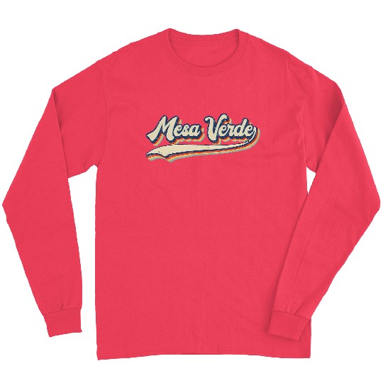 Mesa Verde National Park Retro vintages Hiking Long Sleeves