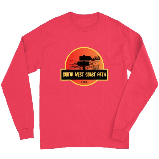 South West Coast Path Cornwall Lands End Hiking Lizard Point Long Sleeves