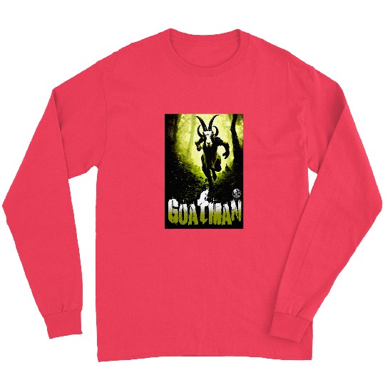 Goats Lover Goatman National Cryptid Society Goats Cryptid Monster Long Sleeves