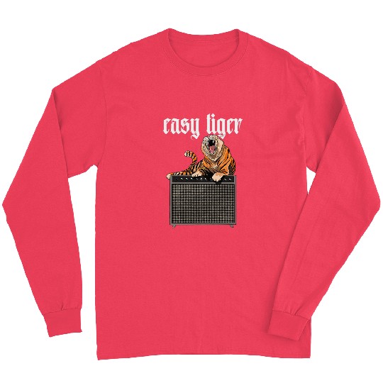 Easy Tiger Retro Equalizer Speaker Music Long Sleeves