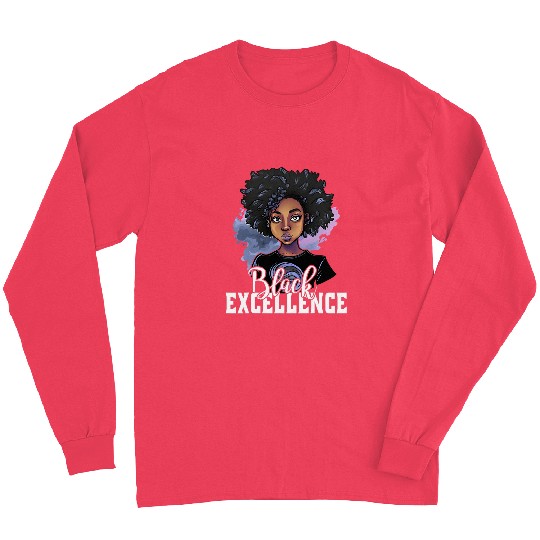 Black Excellence African Pride Black History Month Long Sleeves