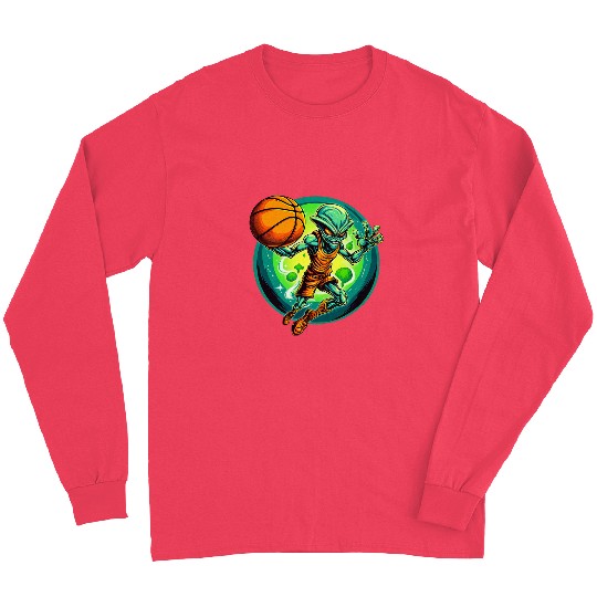 Basketball Alien Long Sleeves