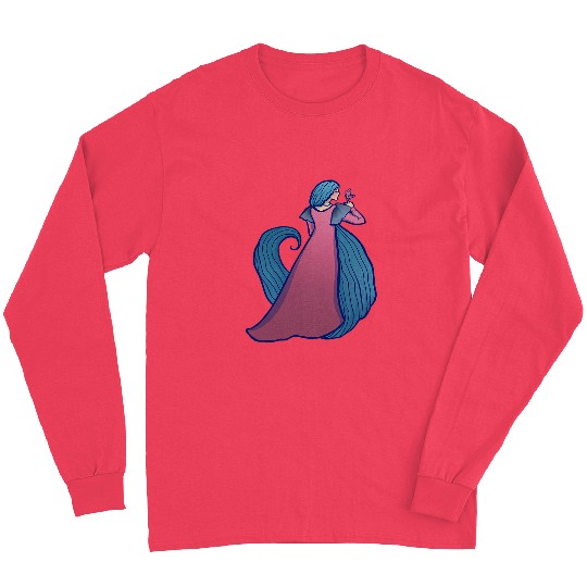Butterfly Spring Goddess Art Long Sleeves