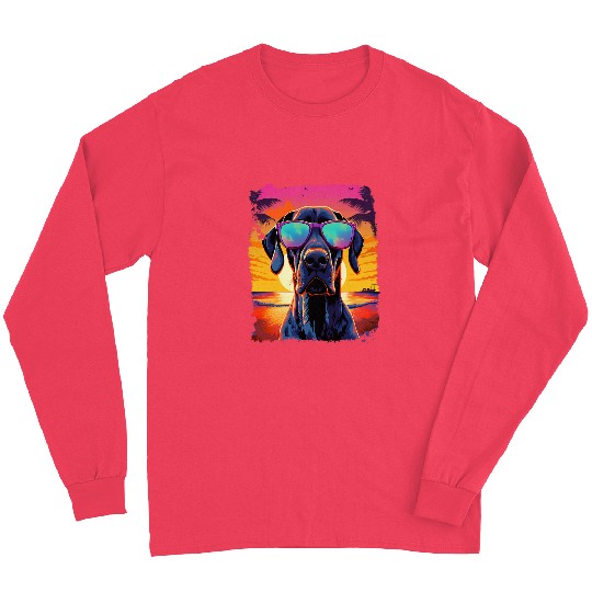 Great Dane Hawaiian Long Sleeves