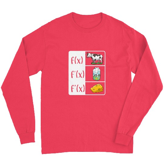 Math Teacher Mathematician Algebra Calculus Trigonometry Long Sleeves