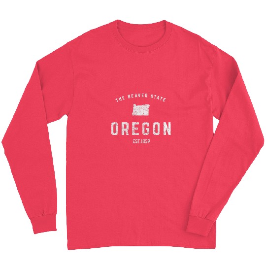 Oregon 2The Beaver State 2Retrovintages look Long Sleeves