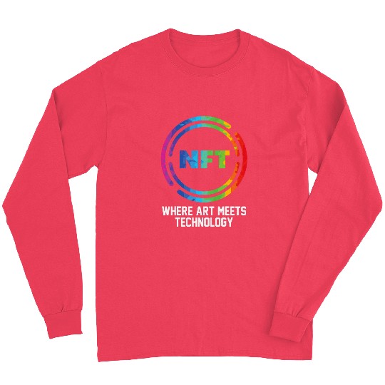 NFT Where Art Means Technology 2 Long Sleeves