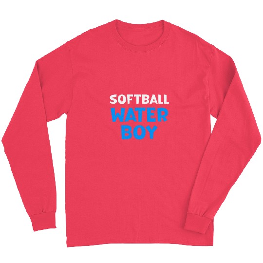 Softball Team Waterboy Hydration Specialist Long Sleeves