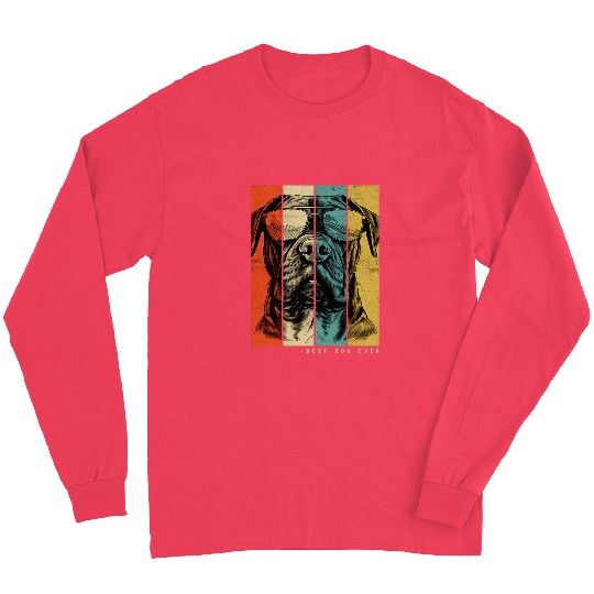 vintages Cane Corso Dog Mom Dad Kids Men Women Long Sleeves