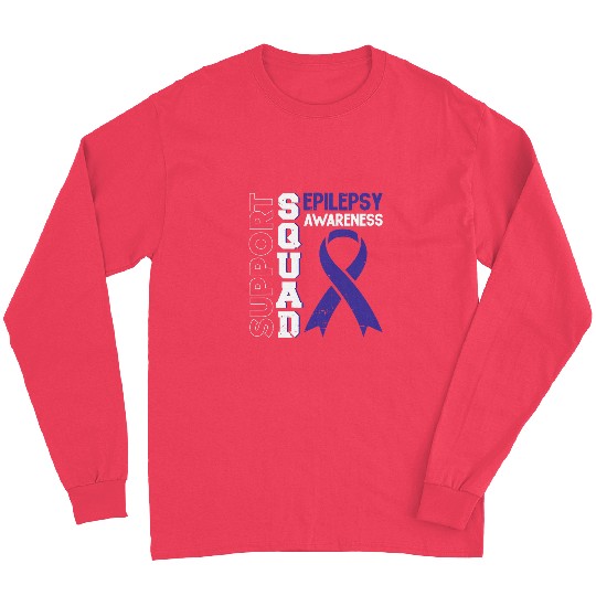 Support Squad EpilepsyAwareness Long Sleeves