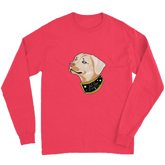 Life Is Better With a Yellow Lab Cool Yellow Labrador Long Sleeves