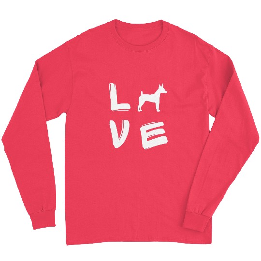 Love Toy Fox Terrier Long Sleeves