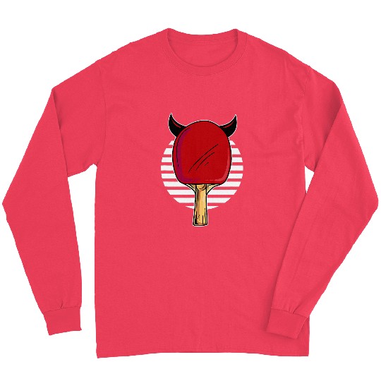 Table Tennis Racket Ping Pong Player Coachs Sport Lover 21 Long Sleeves