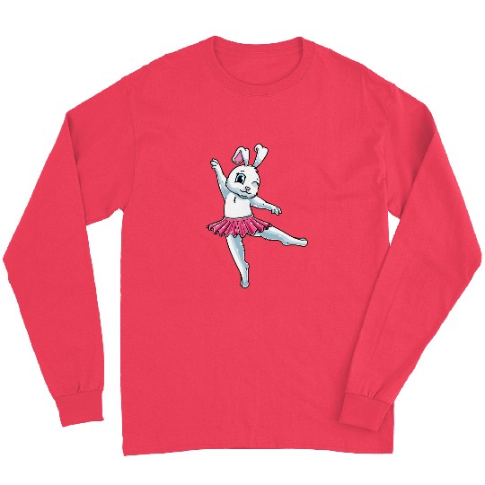 Rabbit Ballet Dance Ballerina Bunny Dancing Danseuse Long Sleeves