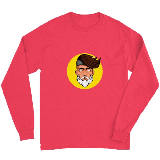Man With Beard In Italy Beard Lover Idea Long Sleeves