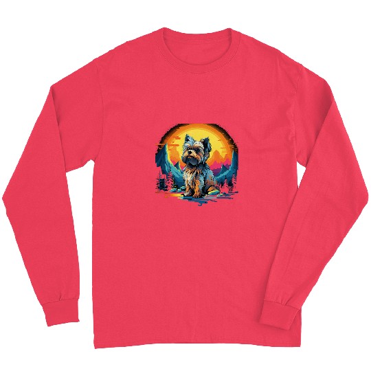 Yorkshire Terrier Dog Yorkie Men Women Kids 5 Long Sleeves