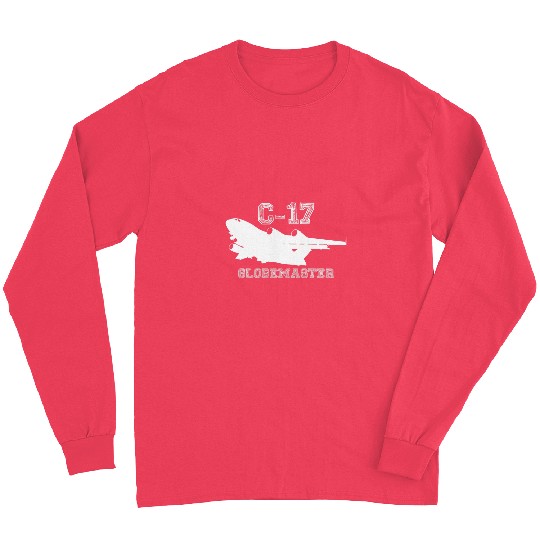 C17 Globemaster Air Pilot Military Transport Long Sleeves