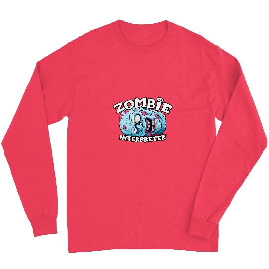 Zombie INTERPRETER 2Halloween Simple Costume Long Sleeves