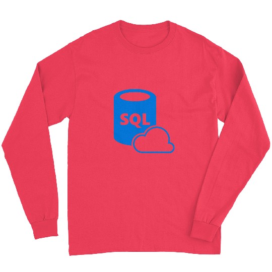 Nerdy SQL Computer Programmer Program Science Teacher Geek Long Sleeves