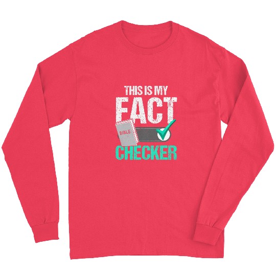 This Is My Fact Checker Bible Study Christian 1 Long Sleeves