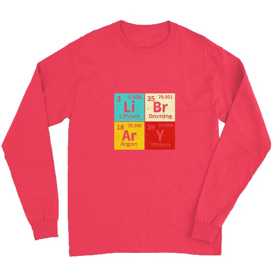 Library Periodic Table Library Reading Book Worms Reader Say Long Sleeves