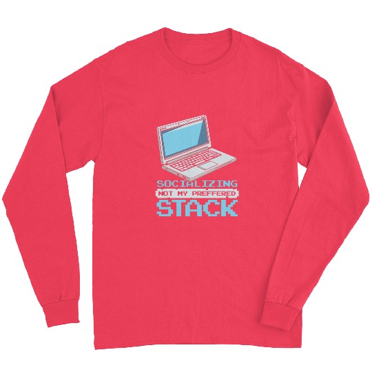 Funny Coder Programming Developer Social Programmer Long Sleeves