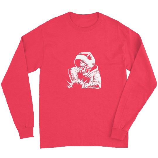 Welder Skull Metal Worker Welding 7 Long Sleeves