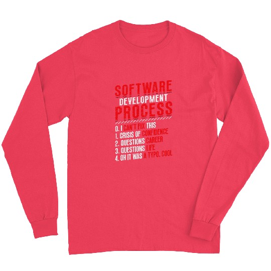 Software Development Process Programming Long Sleeves