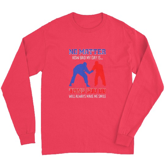 Tang Soo Do Instructor Korean Karate Master Martial Art Long Sleeves