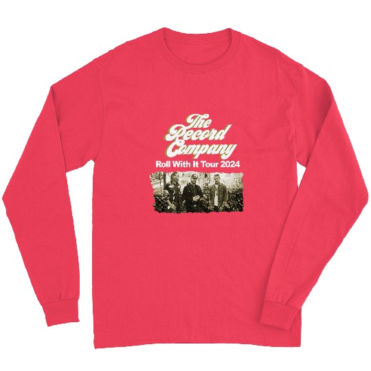 The Record Company Roll With It Tour 2024 Long Sleeves, The Record Company Fan Long Sleeves