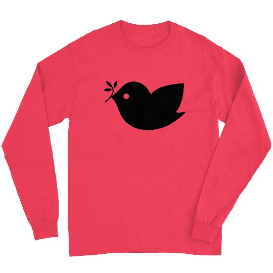 Peace Bird Icon Long Sleeves