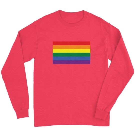LGBT Gay Pride Rainbow Flag Long Sleeves