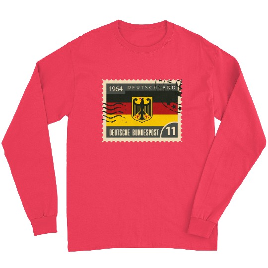 germany post stamp Long Sleeves