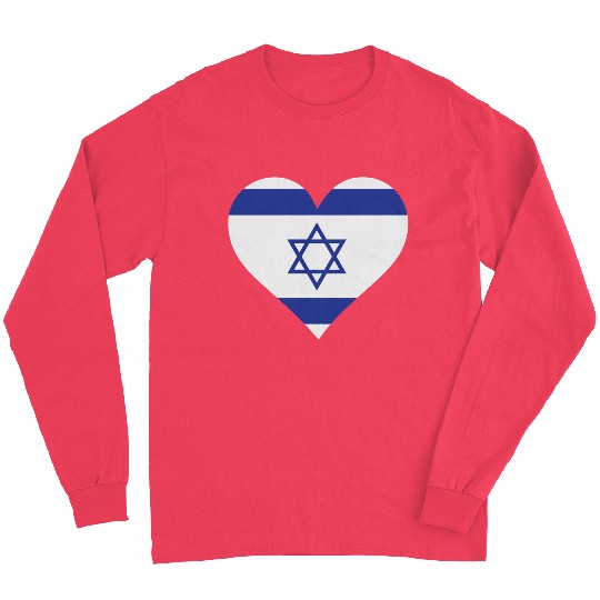 A Heart For Israel Long Sleeves