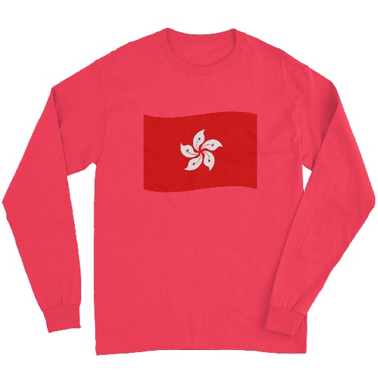 flag hong kong Long Sleeves