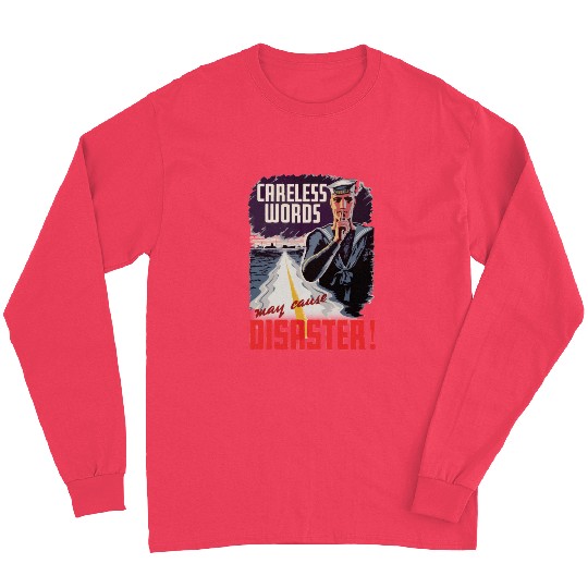 Careless Words WW2 Canadian Navy Long Sleeves