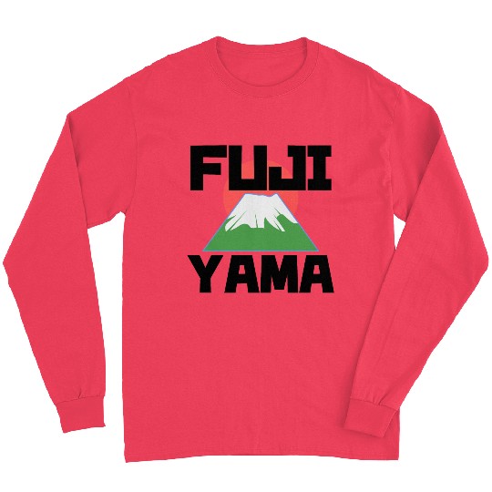 Mount Fuji Fujiyama Volcano Japan Long Sleeves