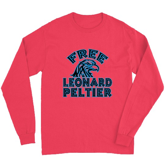 FREE LEONARD PELTIER eagle natives YStone Long Sleeves