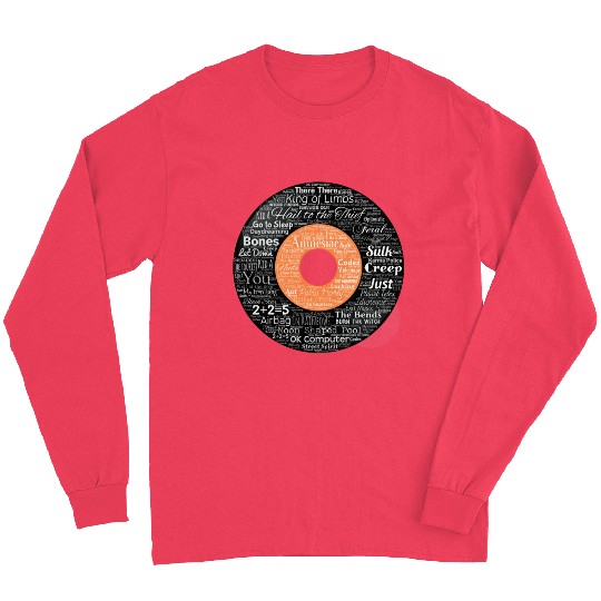 Radiohead Albums and Songs Long Sleeves