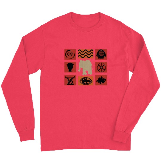 African abstract modern tribal pattern art Long Sleeves