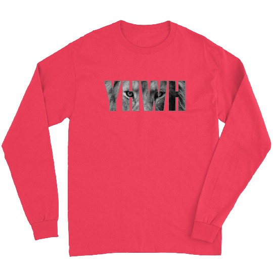 YHWH Yahweh God Lion Gift Long Sleeves