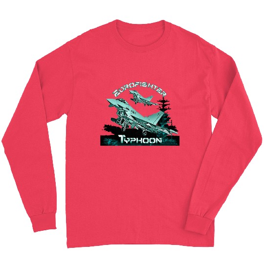 Eurofighter Typhoon fighter jet Long Sleeves