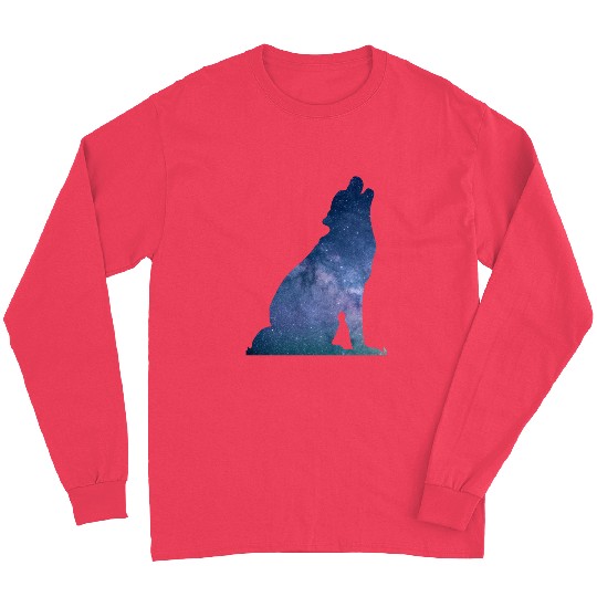 Galaxy Wolf Long Sleeves