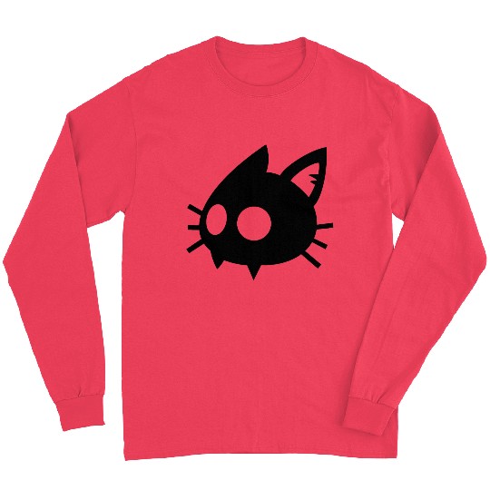 cat face Long Sleeves