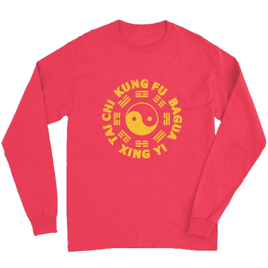 Kung Fu Tai Chi Xing Yi Bagua Chinese Martial Arts Long Sleeves