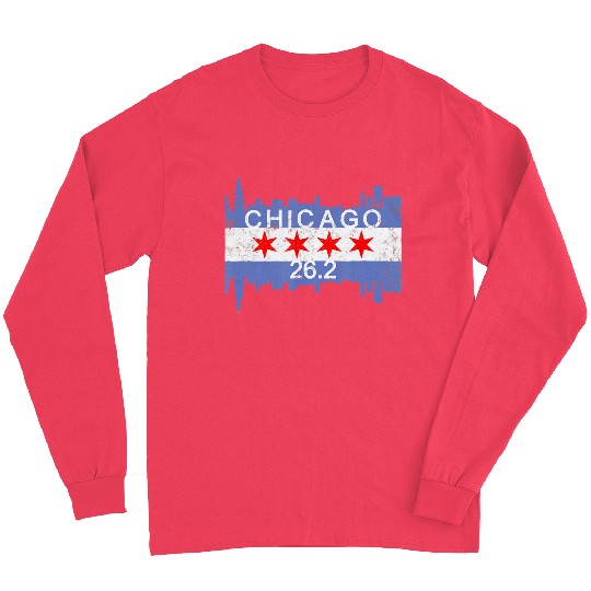 262 Mile Marathon Runner Long Sleeves Chicago Running