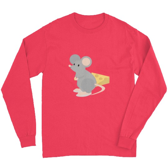 peggy the little grey mouse Long Sleeves