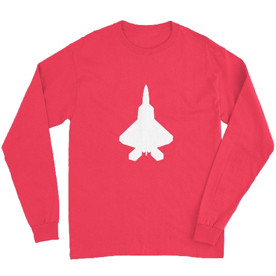 F 22 Raptor Fighter Jet Long Sleeves